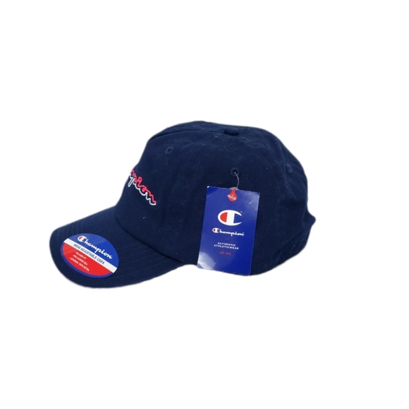 NWT Champion Navy/Pink Adjustable Hat One Size - Picture 2 of 4